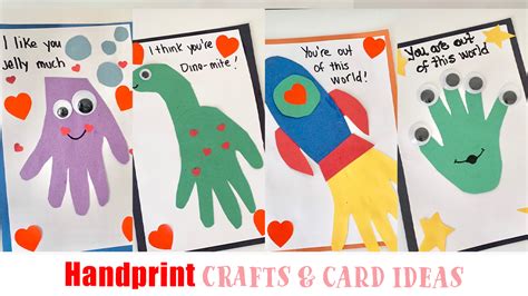 Handprint Teacher Birthday Card