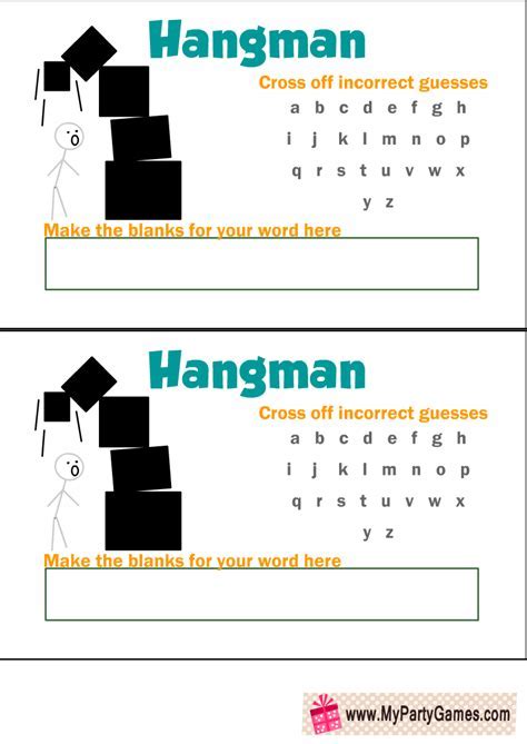 Hangman Template