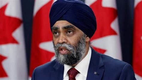 Former Defense Minister, Harjit Sajjan