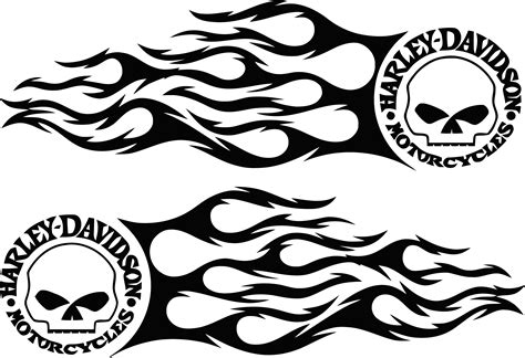 Harley-Davidson Stencil Template