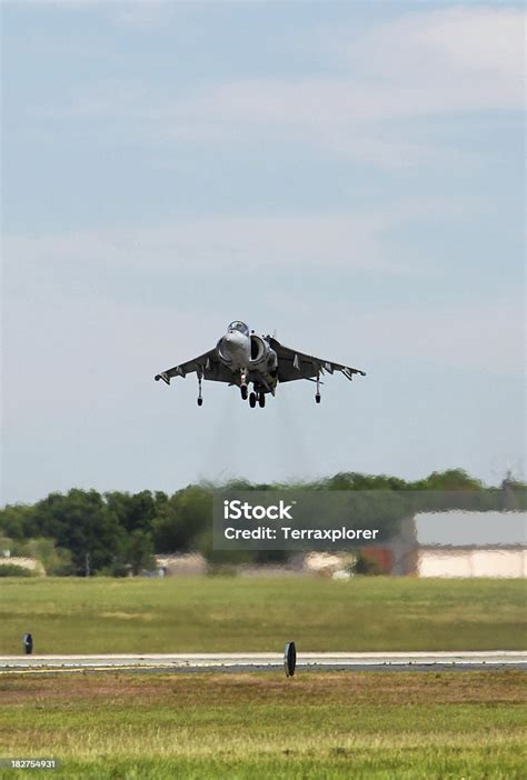 Harrier Jet Hovering Image 4