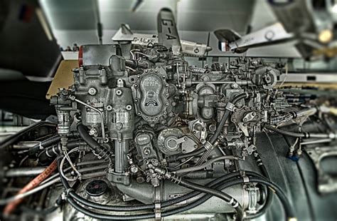 Harrier Jump Jet Engine