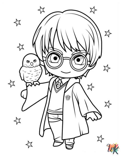 Harry Potter Coloring Page