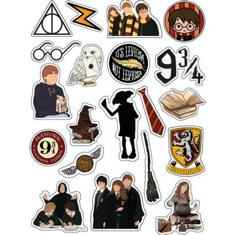 Harry Potter Sticker Page