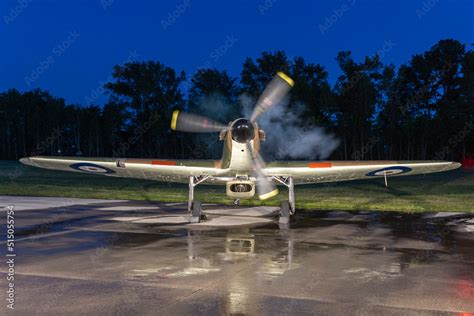 Hawker Hurricane in flight