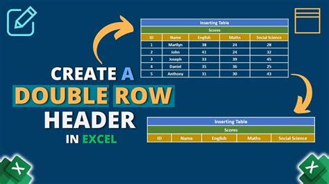 Using cell A1 as a header row