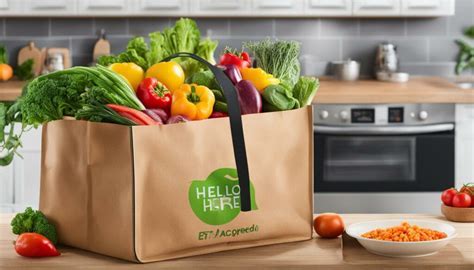 HelloFresh meal kit delivery