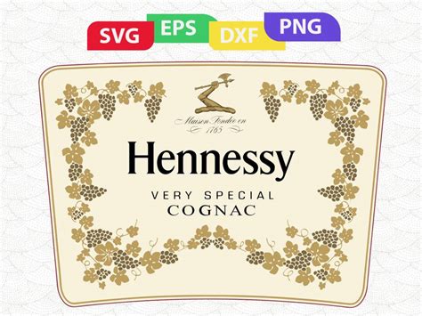 Hennessy Label Templates PDF