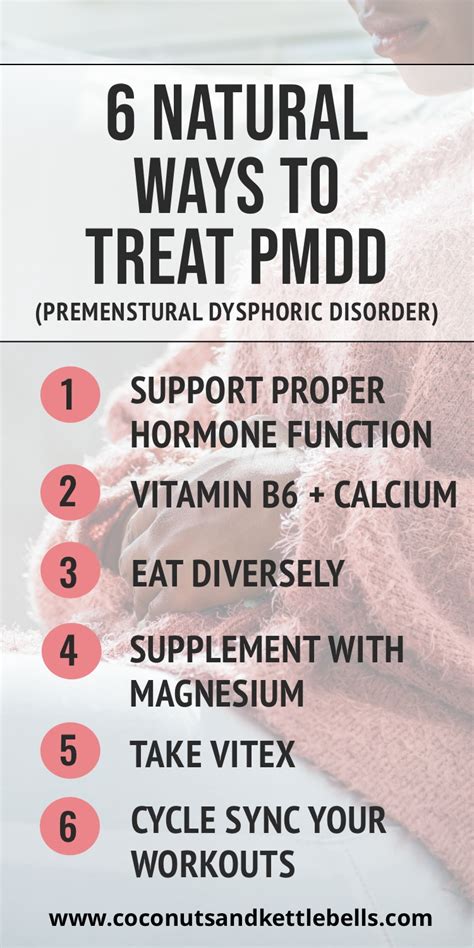 Herbal remedies for PMDD