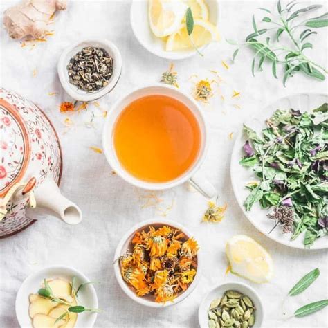 Description of Herbal Teas for Detoxification