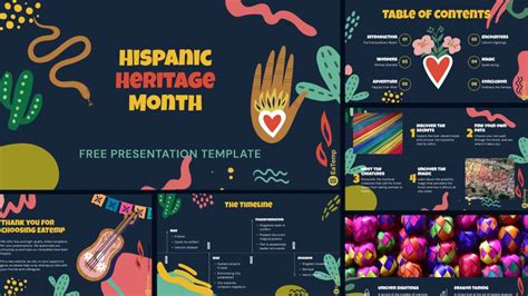 Hispanic Heritage Month PowerPoint Templates