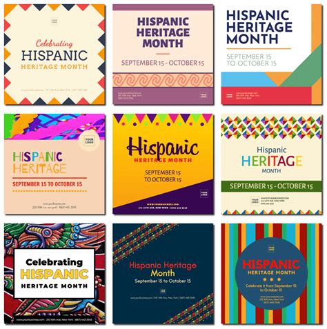 Hispanic Heroes Templates