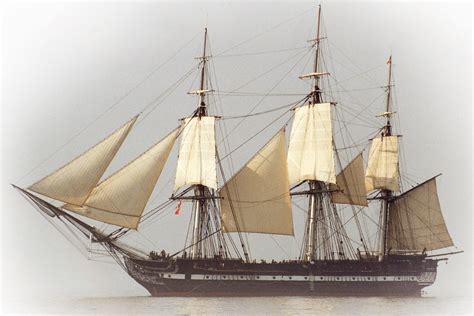 Historical Image of USS Constitution