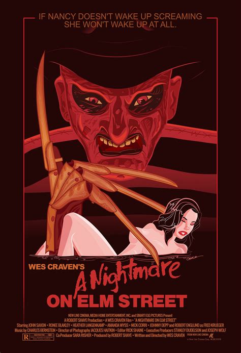 History of the Nightmare On Elm Street Poster