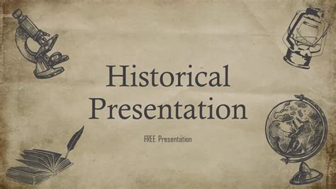 History Presentation Template