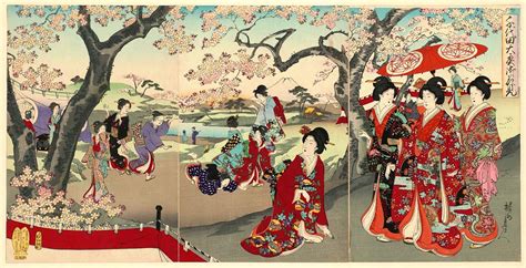 History of Cherry Blossom Art