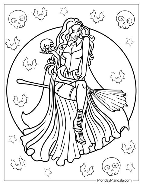 Hocus Pocus Coloring Pages Gallery Image 6