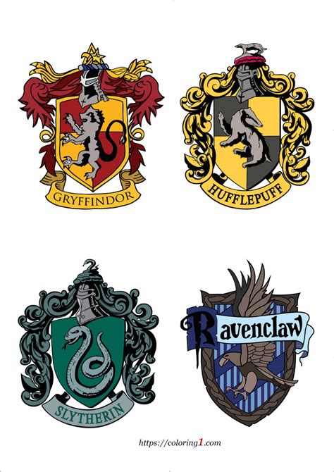 Hogwarts Crest Printable 4