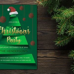 Holiday Party Invitation