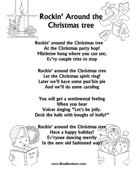 Holiday Song Lyrics 3