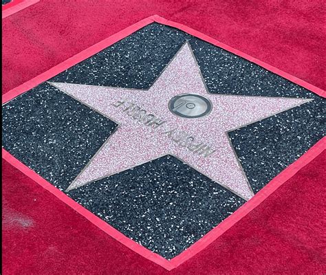 Hollywood Walk of Fame Star Installation