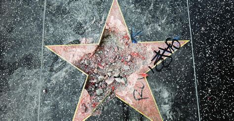 Hollywood Walk of Fame Star Protests