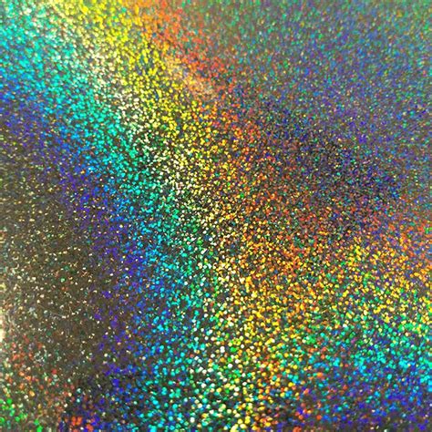 Holographic Glitter Vinyl for Floating Ornaments