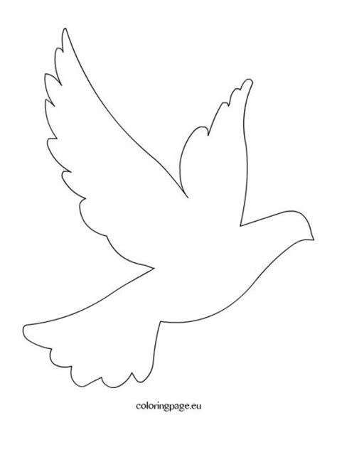 Holy Spirit Dove Template 1