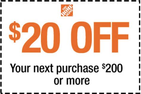 Home Depot Coupon Deal