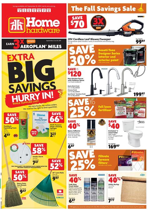 Home Hardware Homecoming Special Offers