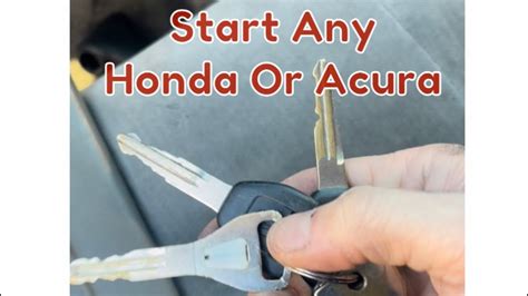 Honda Accord Jiggler Key Template