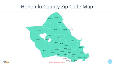 Map of Honolulu Zip Codes