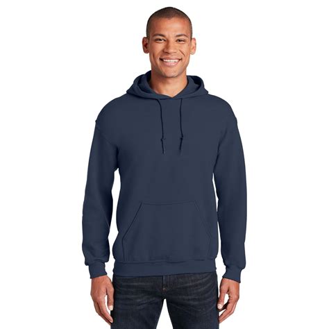 Hooded Sweatshirt Navy Style 1