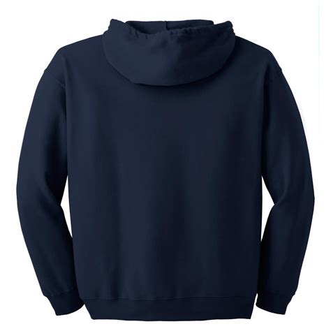 Hooded Sweatshirt Navy Style 2