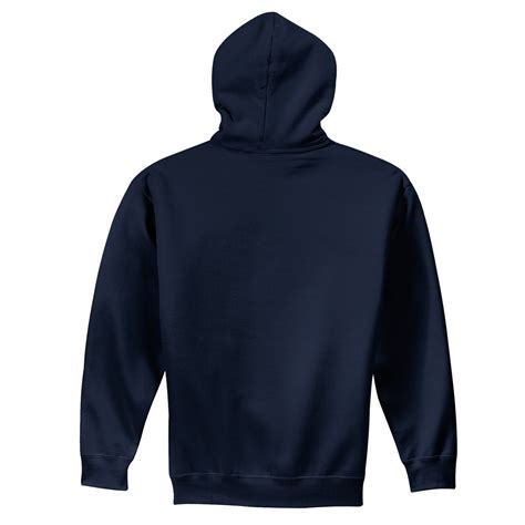 Hooded Sweatshirt Navy Style 3