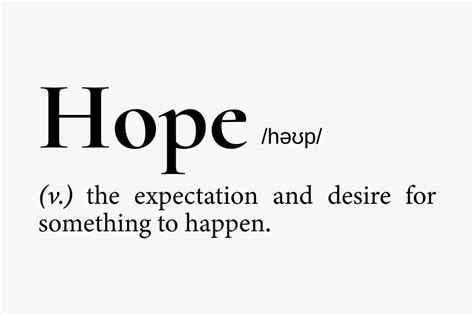 Hope Definition