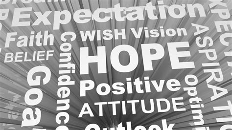 Hope and Positive Thinking