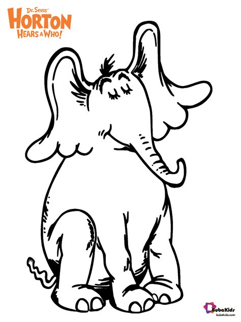 Horton the Elephant Printable Hat Template