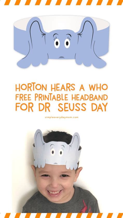 Horton's Hat Template