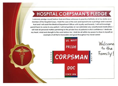 Hospital Corpsman certification