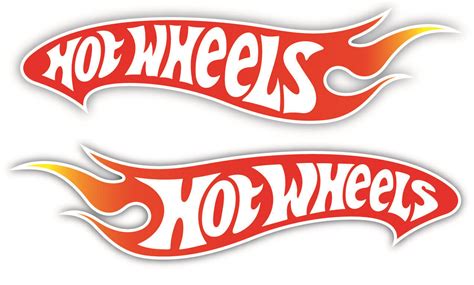 Hot Wheels Logo Stickers