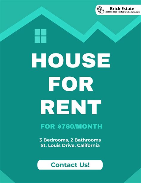 House Rent Flyer Template 1