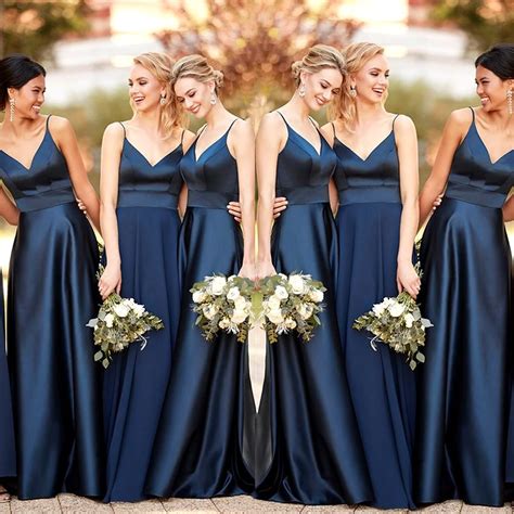 How to Care for Navy Colored Bridesmaid Dresses