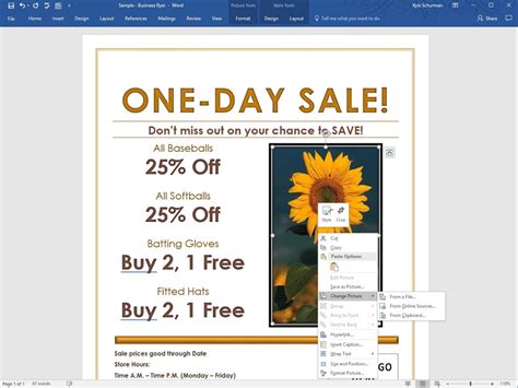 How to Create a Flyer in Word