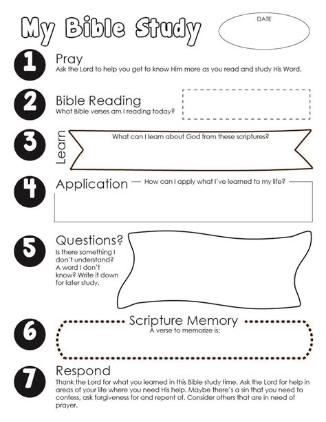 How to Use Free Printable Youth Bible Study Lessons