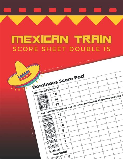 How to Use Mexican Train Score Sheet