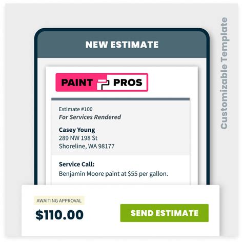 How to Use Paint Estimate Templates