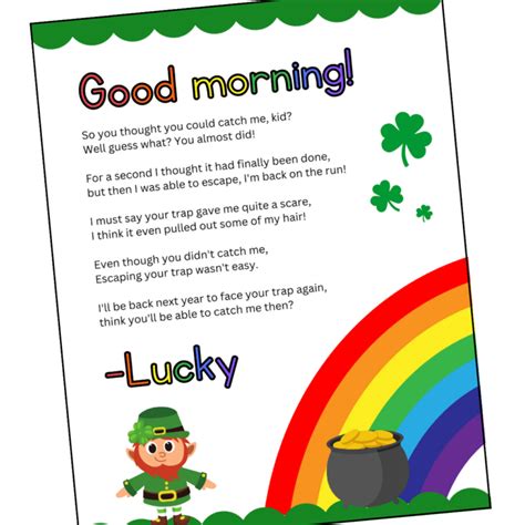 How to Write Leprechaun Trap Letters