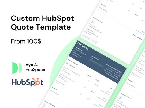 Adding custom fields and variables to HubSpot quote templates