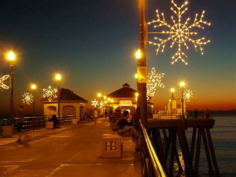 Huntington Beach Pier Christmas Tree